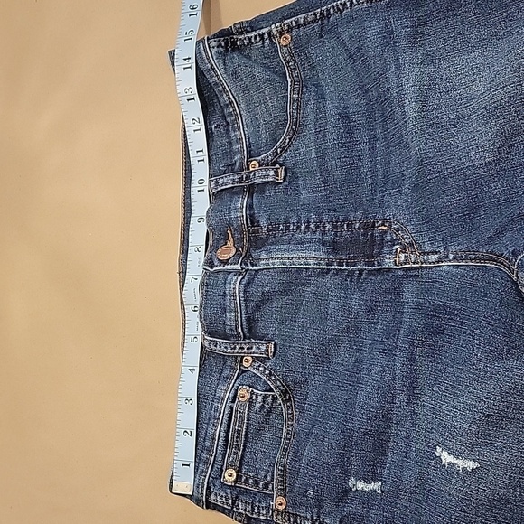 J.Crew Size 29 Vintage Straight Medium-Dark Wash Blue Jeans, Excellent Used Cond - Picture 3 of 15